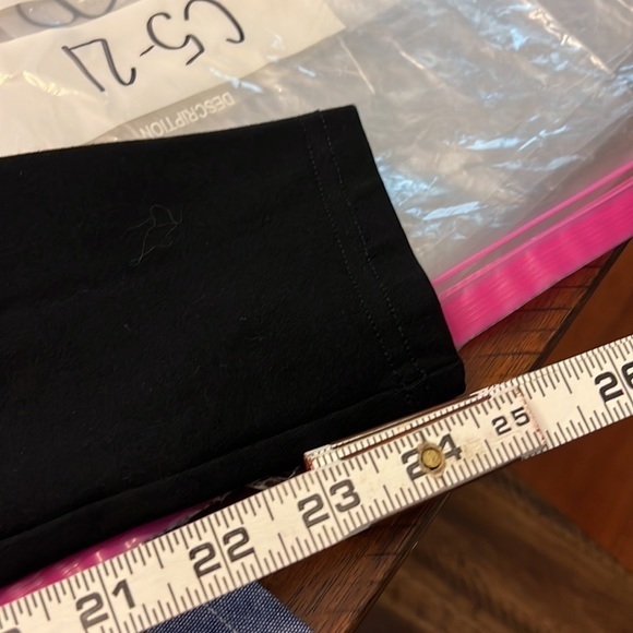 Ann Taylor Loft XS black leggings C5-21 - Picture 8 of 8